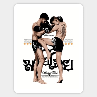 Muay Thai Tha Art of Eight Limbs Sticker